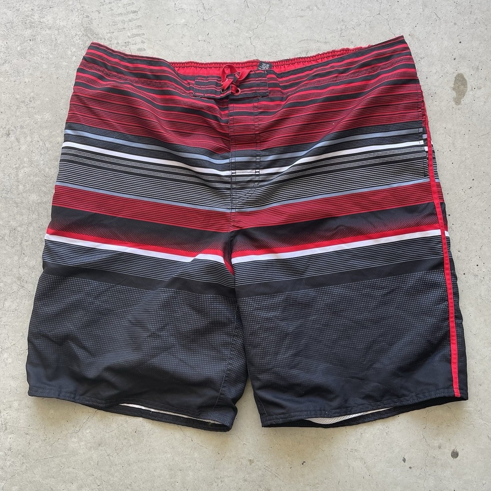 Vintage Y2K Ocean Pacific OP Board Shorts Mens 2XL Surf Swim Trunks